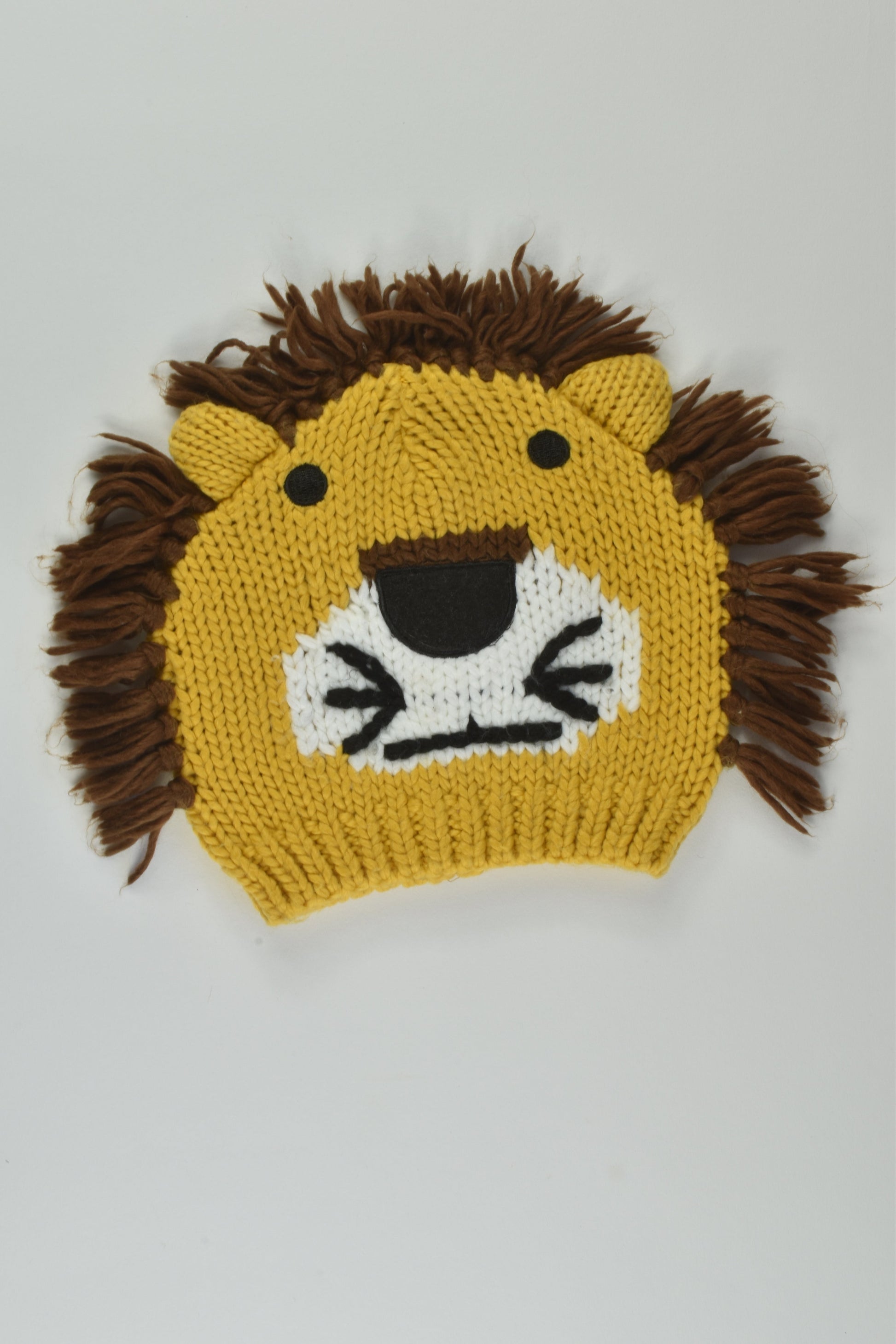 Cotton On Kids Size Lion Knit Beanie