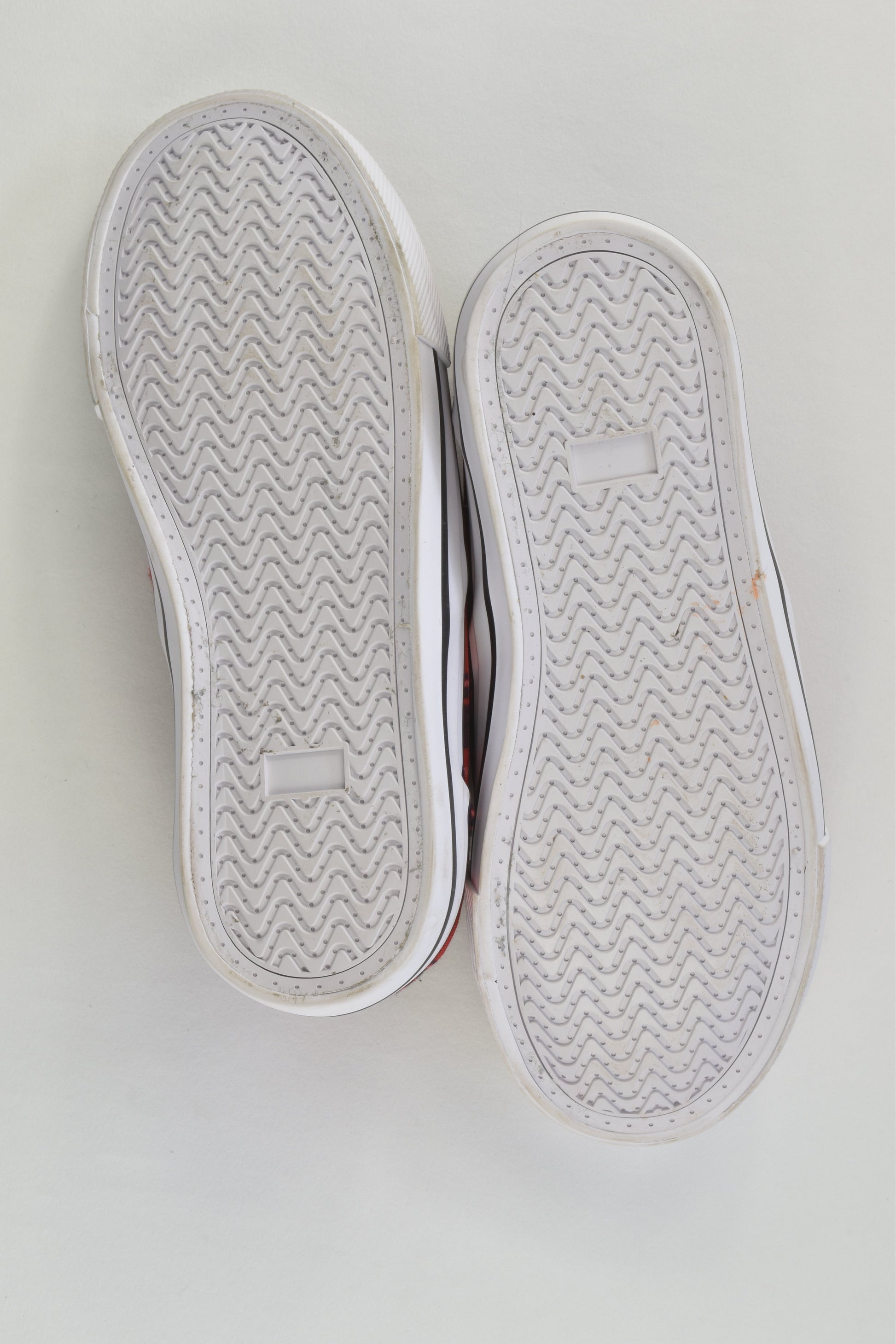 Cotton On Kids Size UK 12 Checked Slip On Shoes