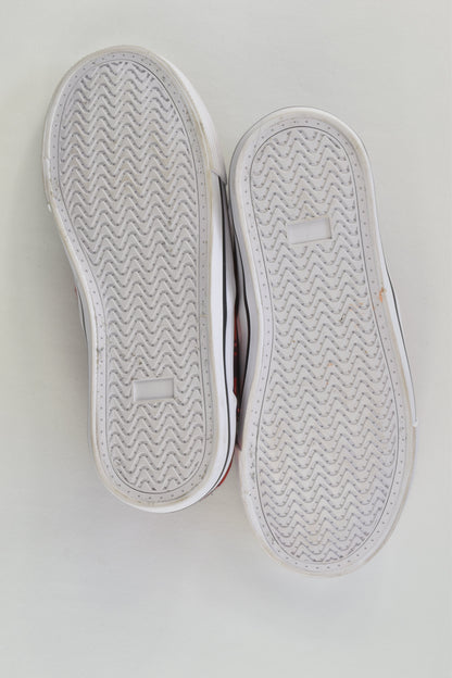 Cotton On Kids Size UK 12 Checked Slip On Shoes