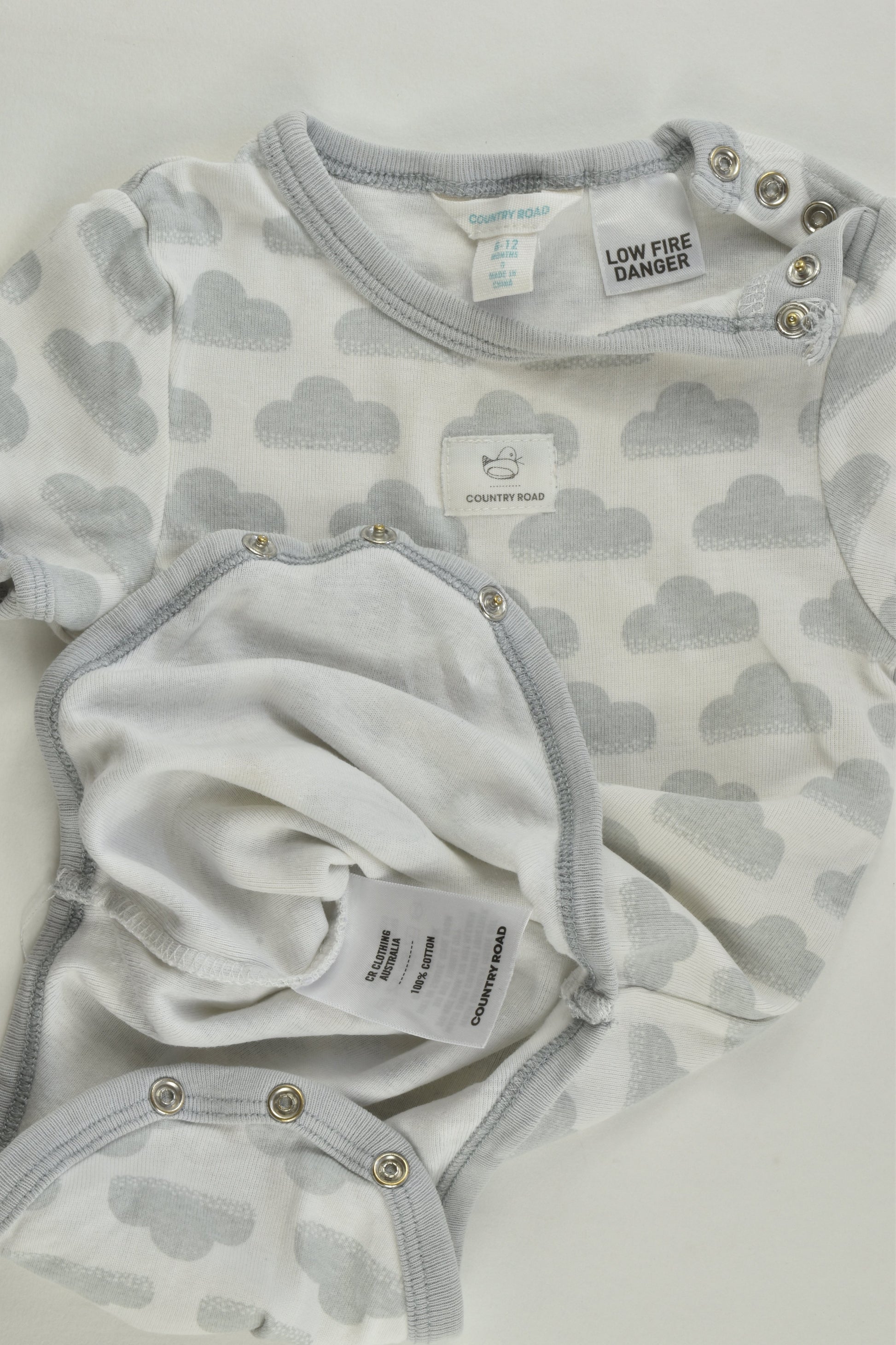 Country Road Size 0 Clouds Bodysuit