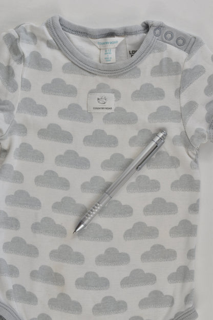 Country Road Size 0 Clouds Bodysuit