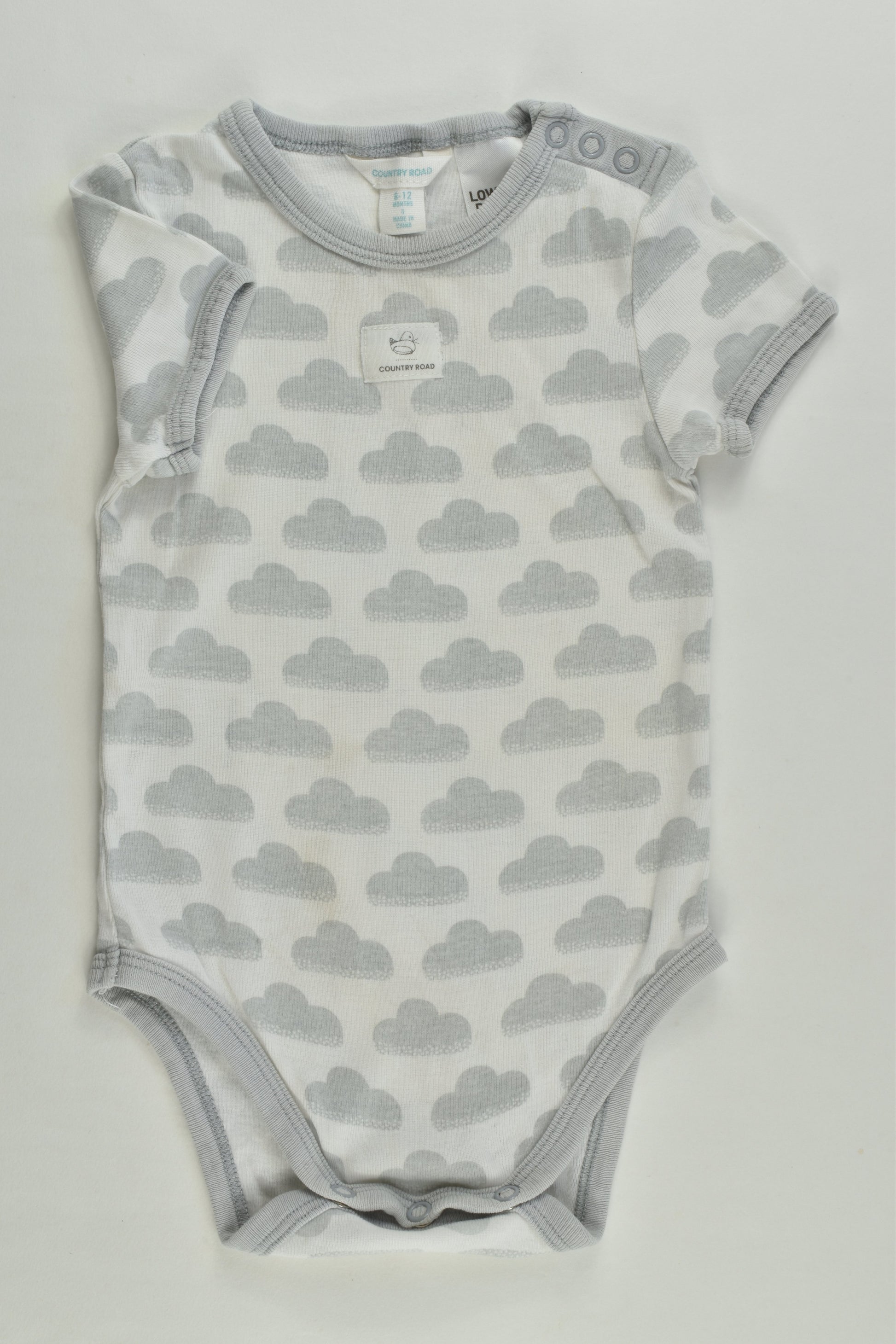 Country Road Size 0 Clouds Bodysuit