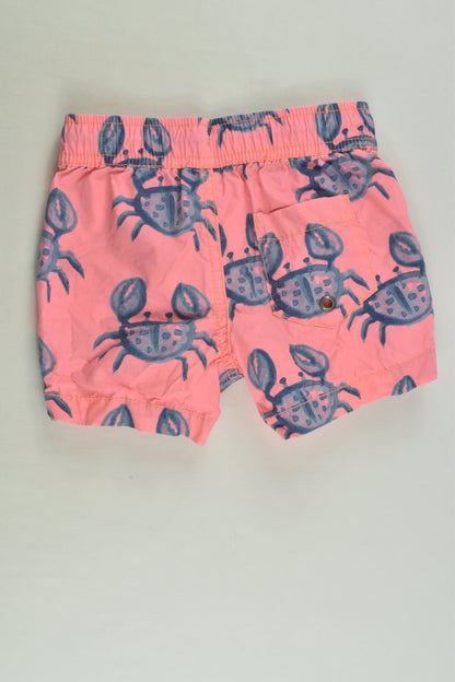 Country Road Size 0 Crab Board Shorts