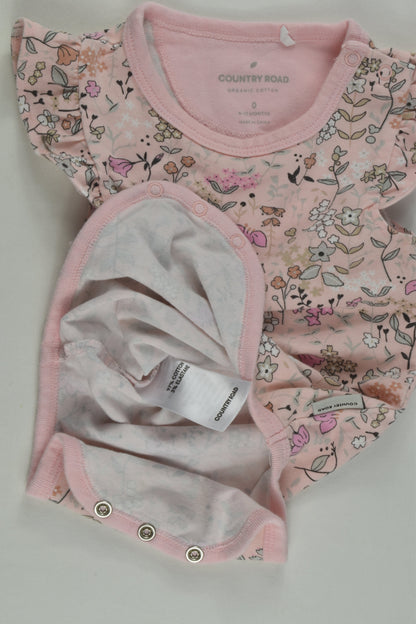 Country Road Size 0 Floral Bodysuit