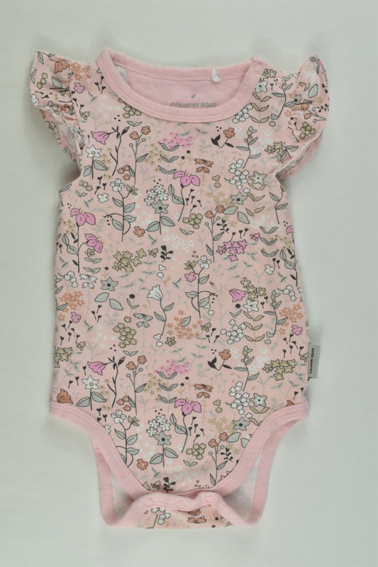 Country Road Size 0 Floral Bodysuit