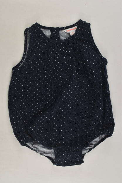 Country Road Size 0 Lightweight Cord Bubble Romper