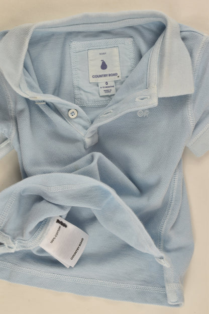 Country Road Size 0 Polo Shirt