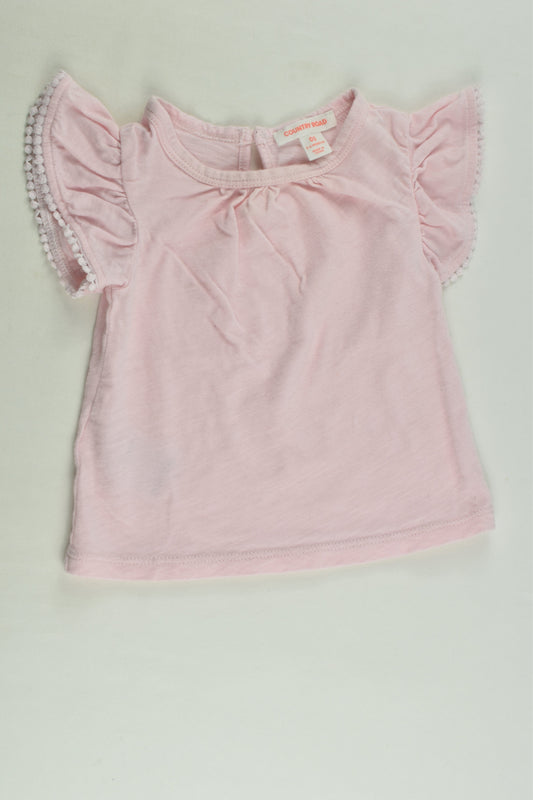 Country Road Size 00 T-shirt