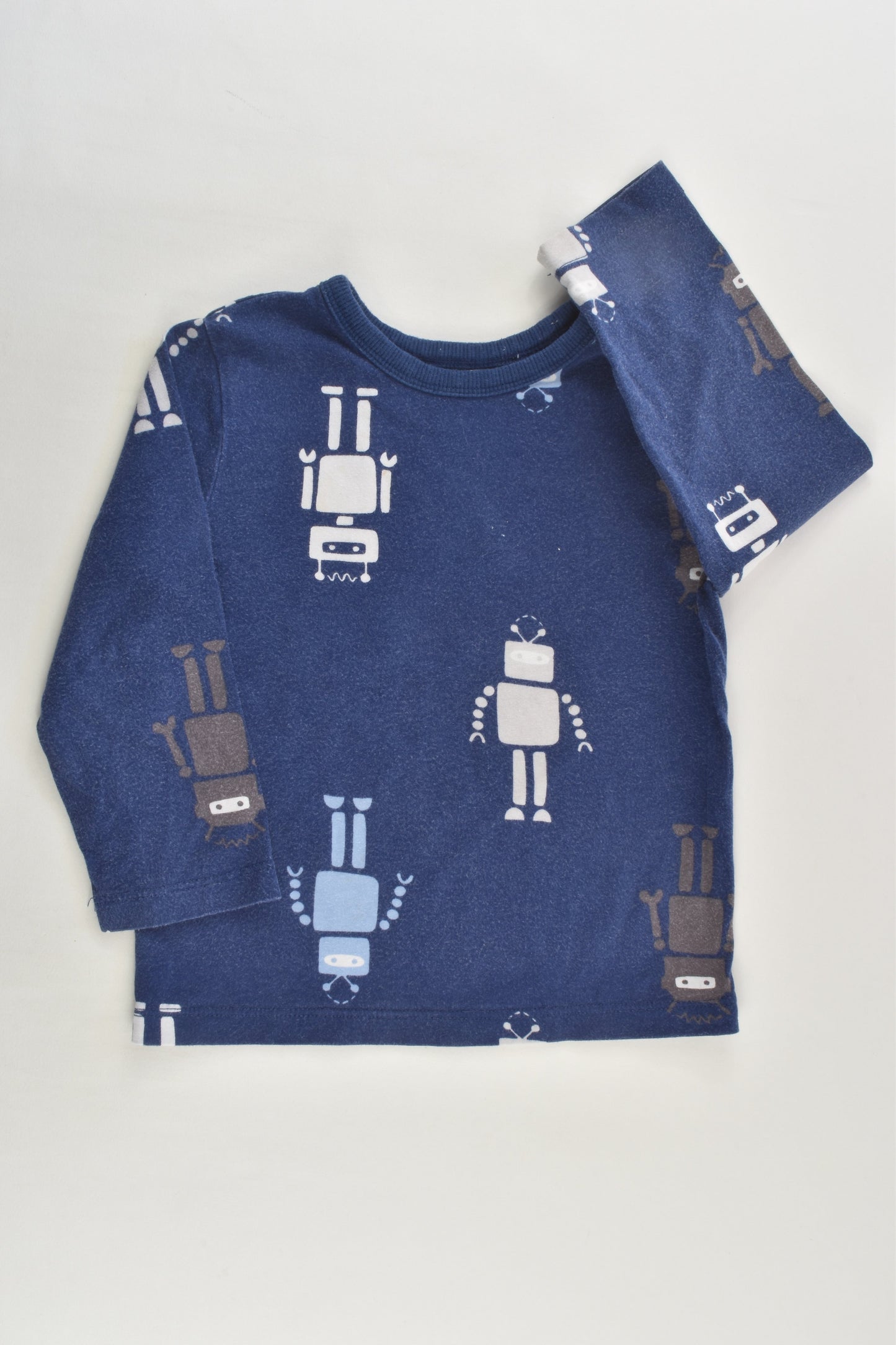 Country Road Size 1-2 Organic Robot Pyjamas