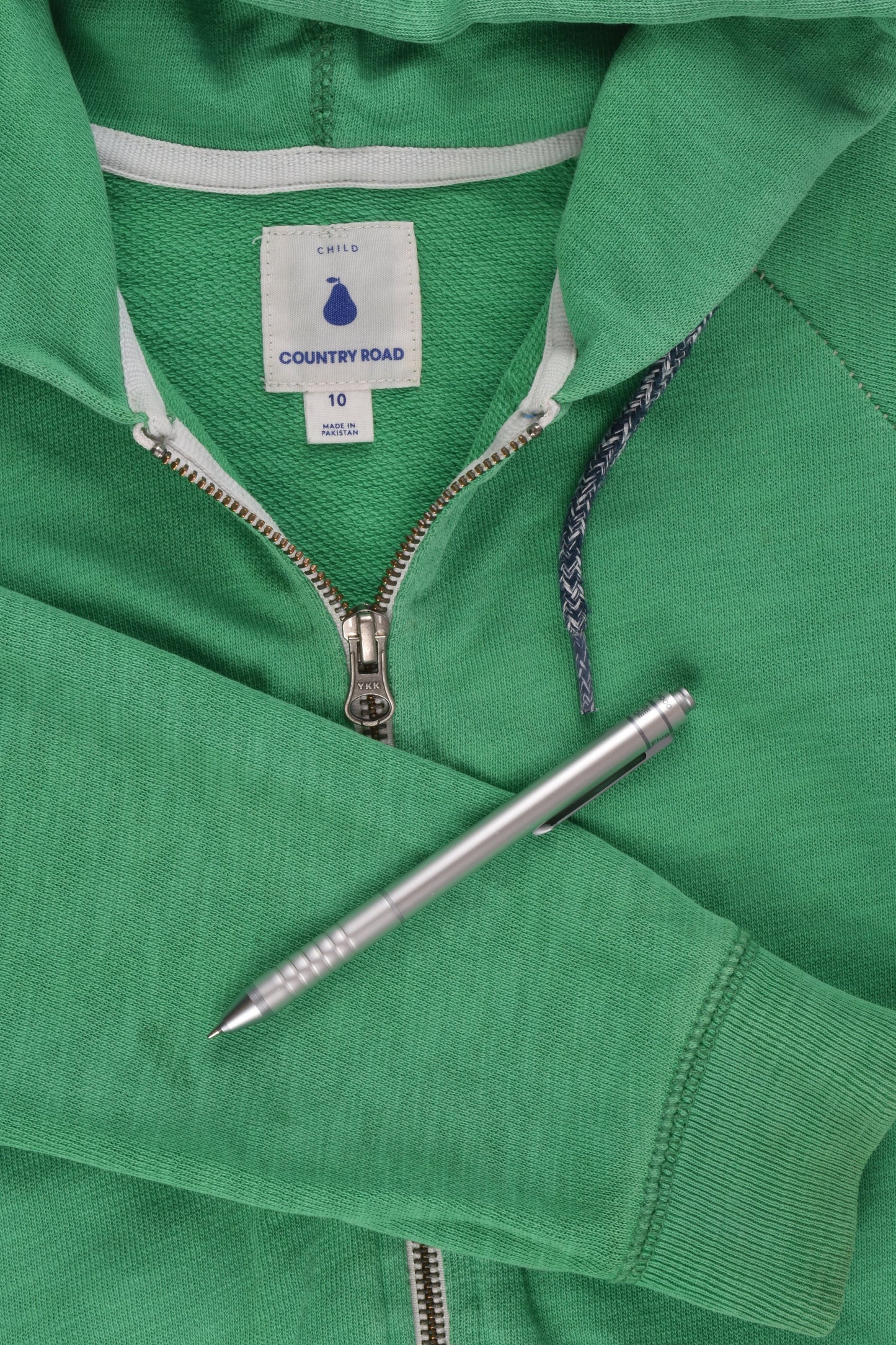 Country Road Size 10 Zip Jumper Green Jumper