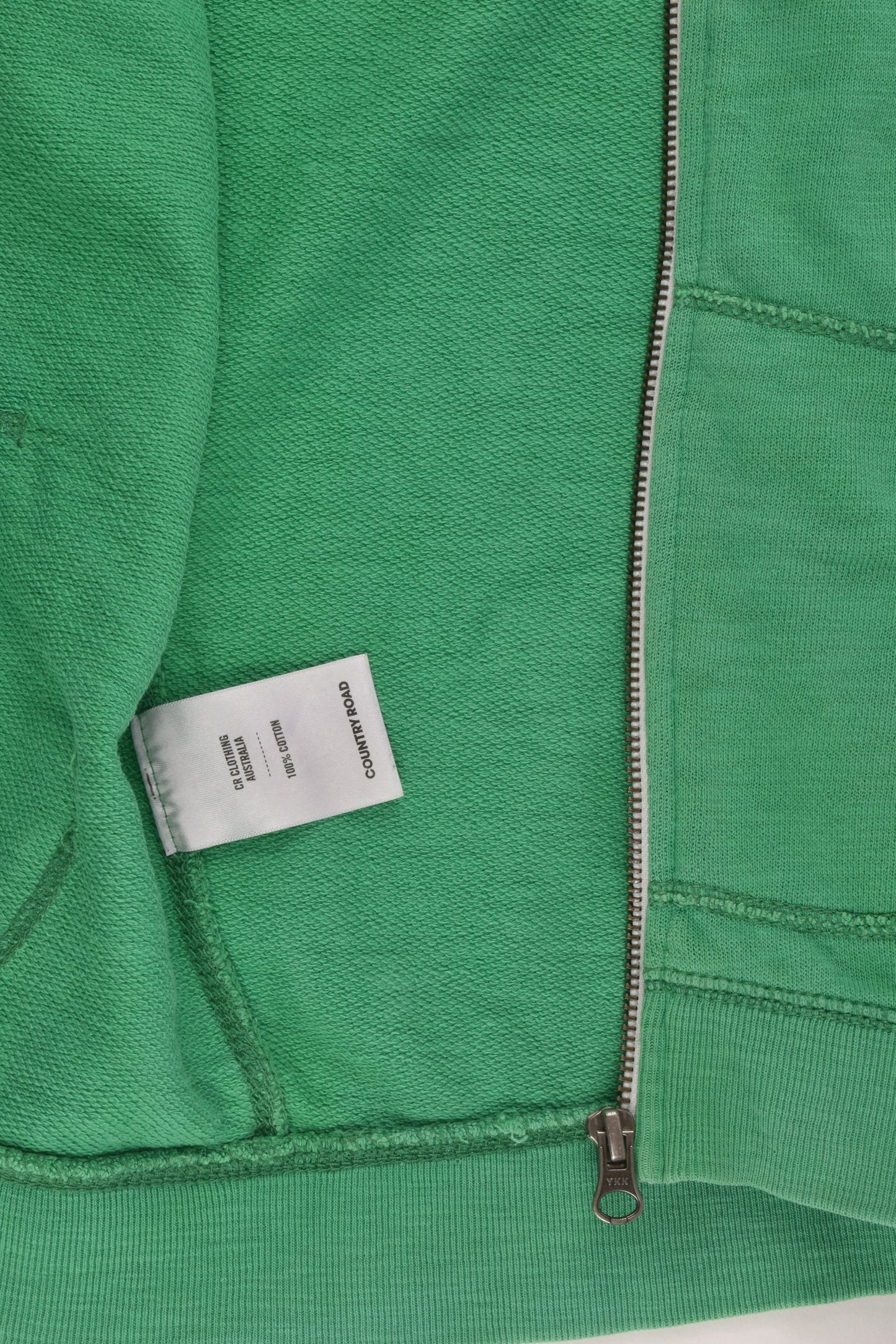 Country Road Size 10 Zip Jumper Green Jumper