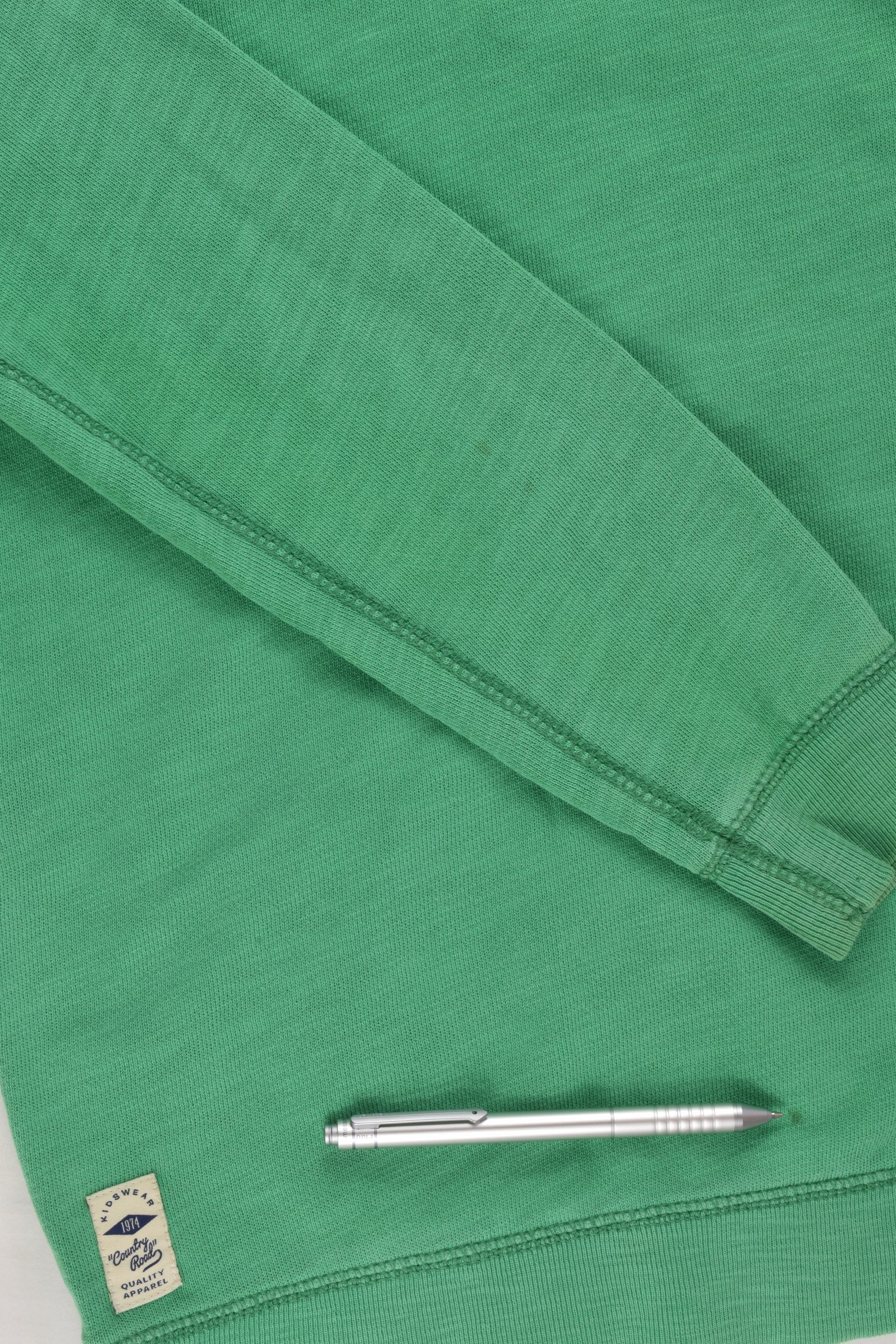 Country Road Size 10 Zip Jumper Green Jumper