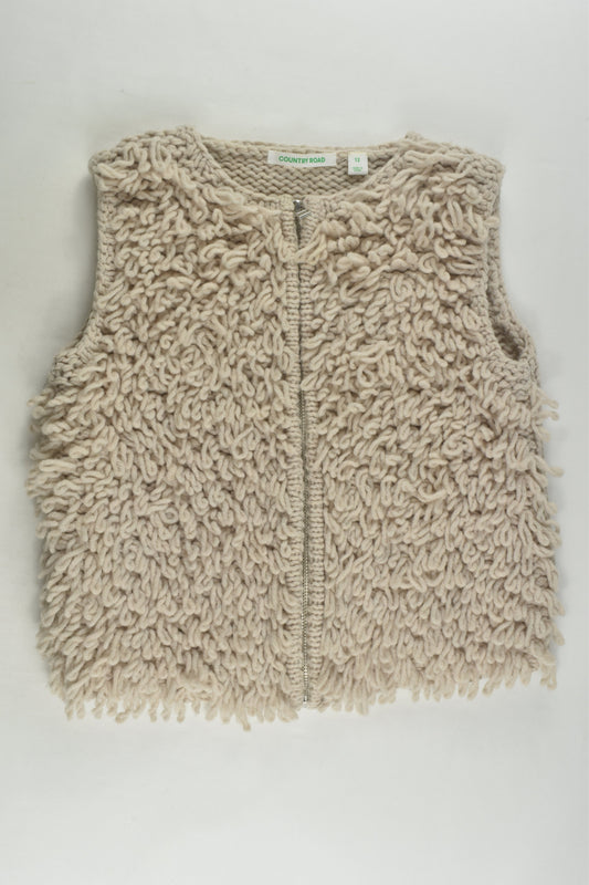 Country Road Size 12 Wool Vest