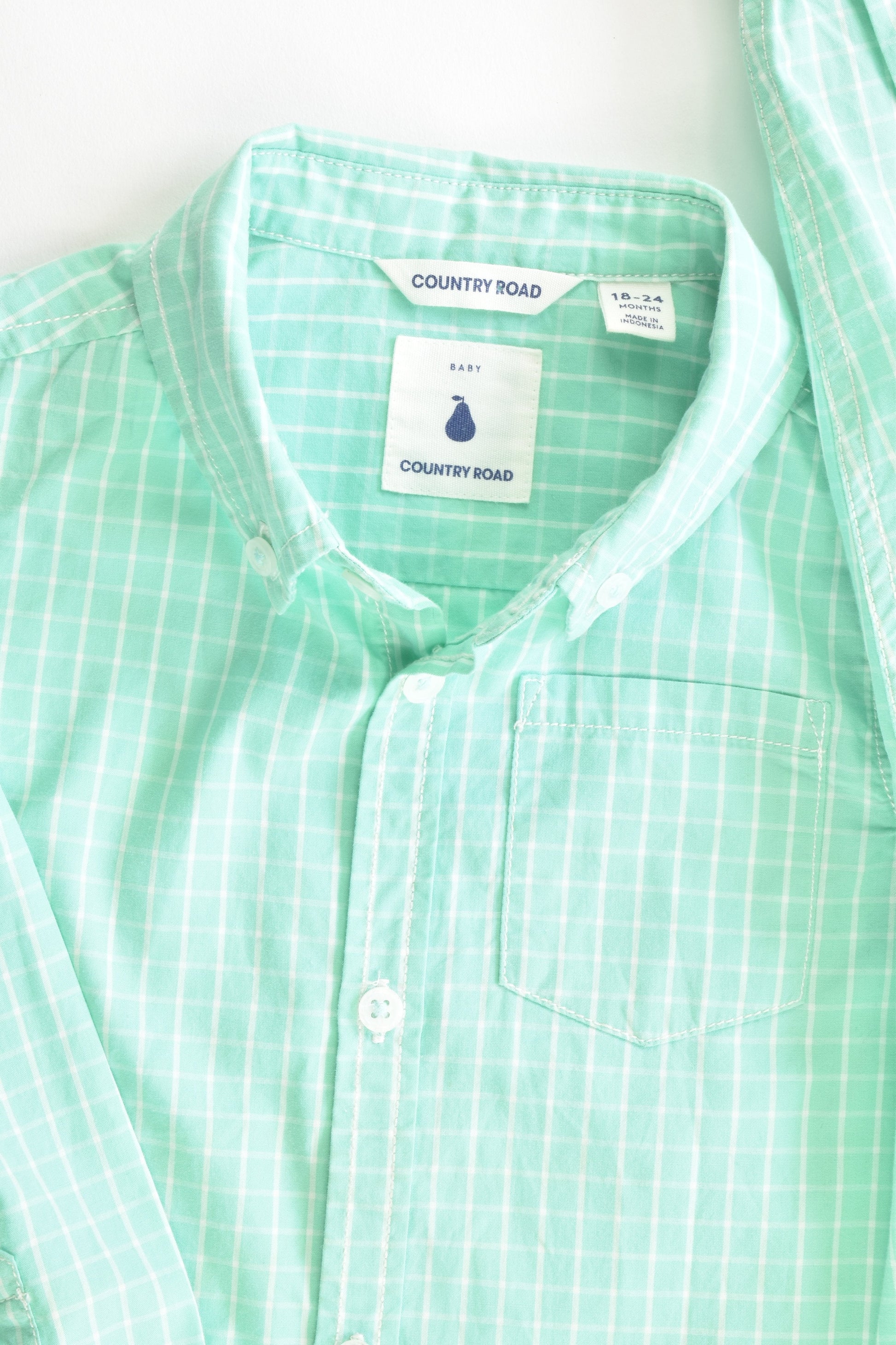 Country Road Size 18-24 months Collared Shirt