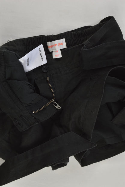 Country Road Size 2 Lined Linen Shorts