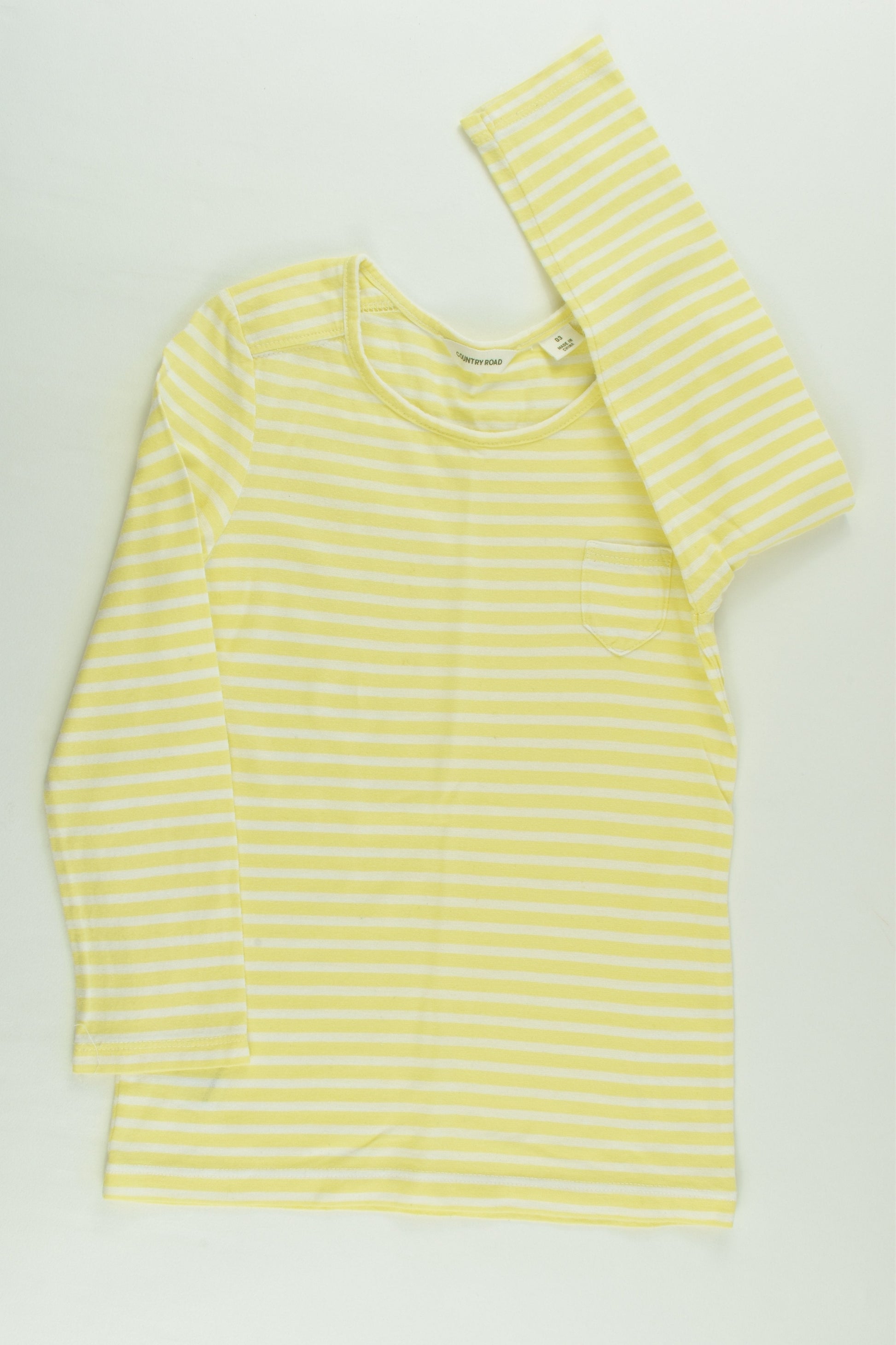 Country Road Size 3 Striped Top