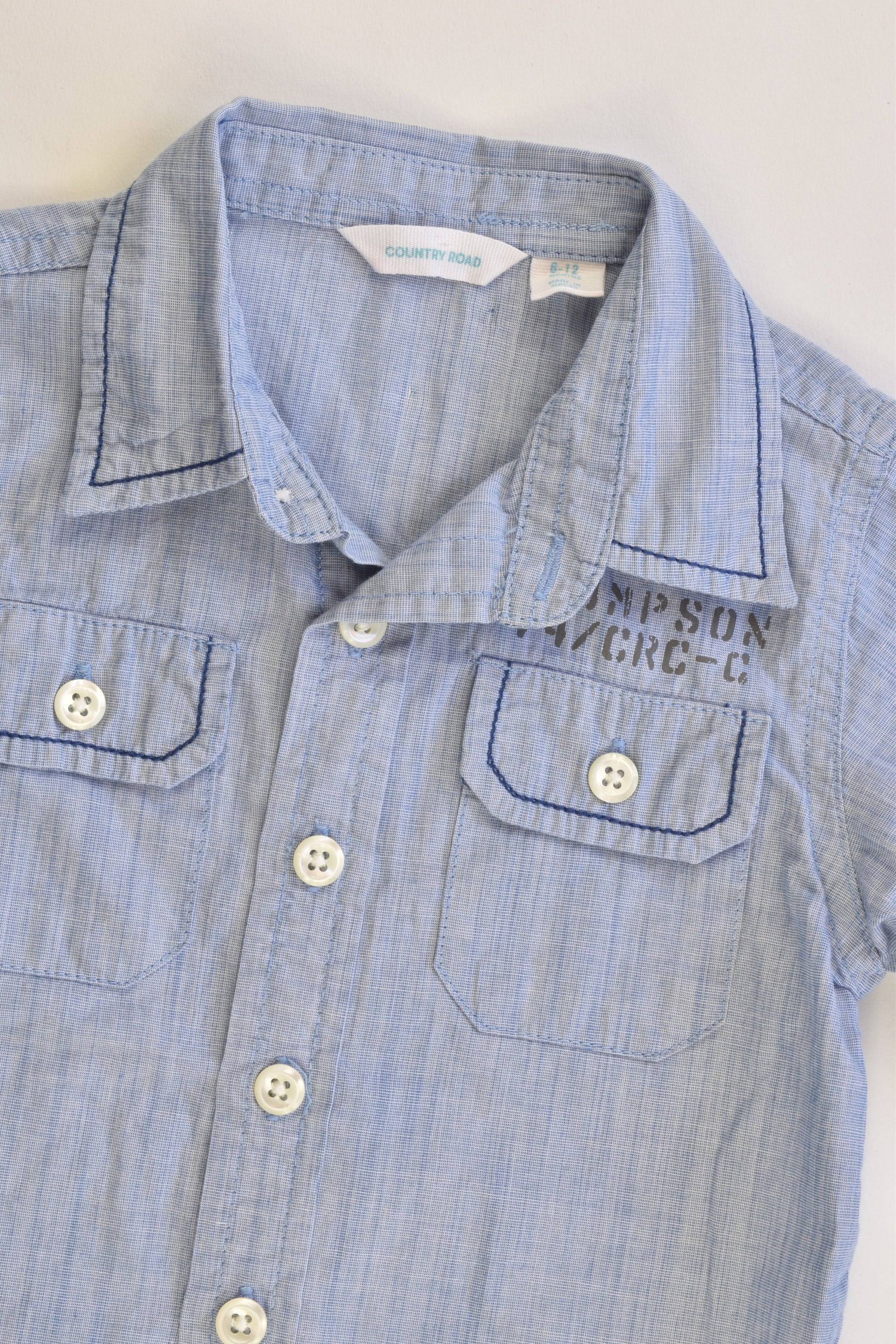 Country Road Size 6-12 months Casual Collared Shirt