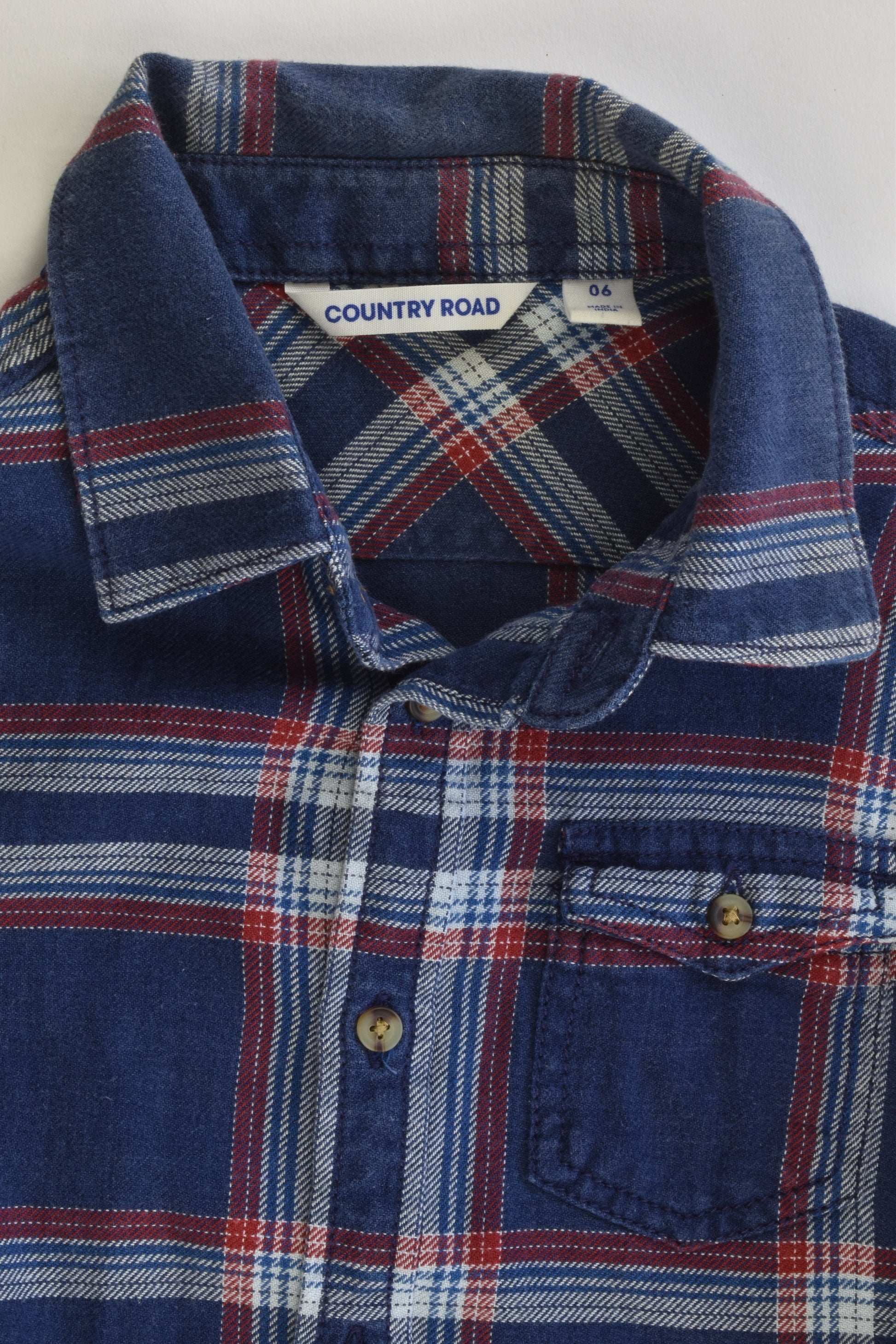 Country Road Size 6 Casual Collared Shirt