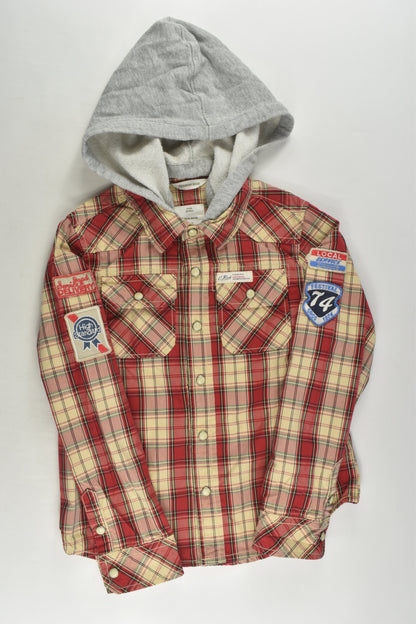 Country Road Size 6 Casual Shirt with Hood