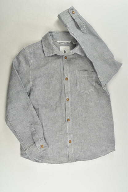 Country Road Size 6 Linen Blend Shirt