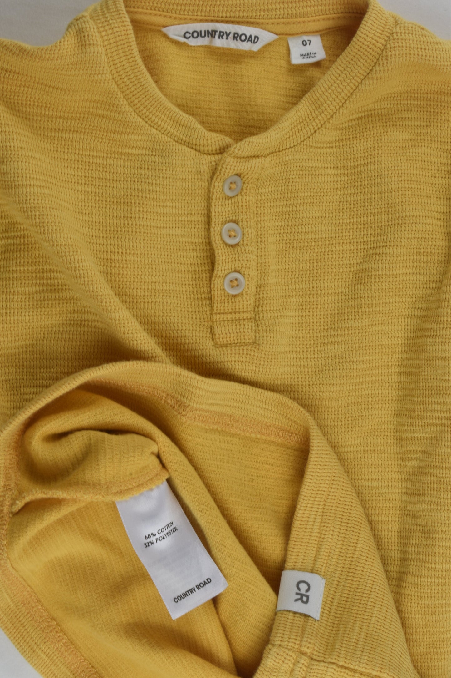 Country Road Size 7 Henley Top