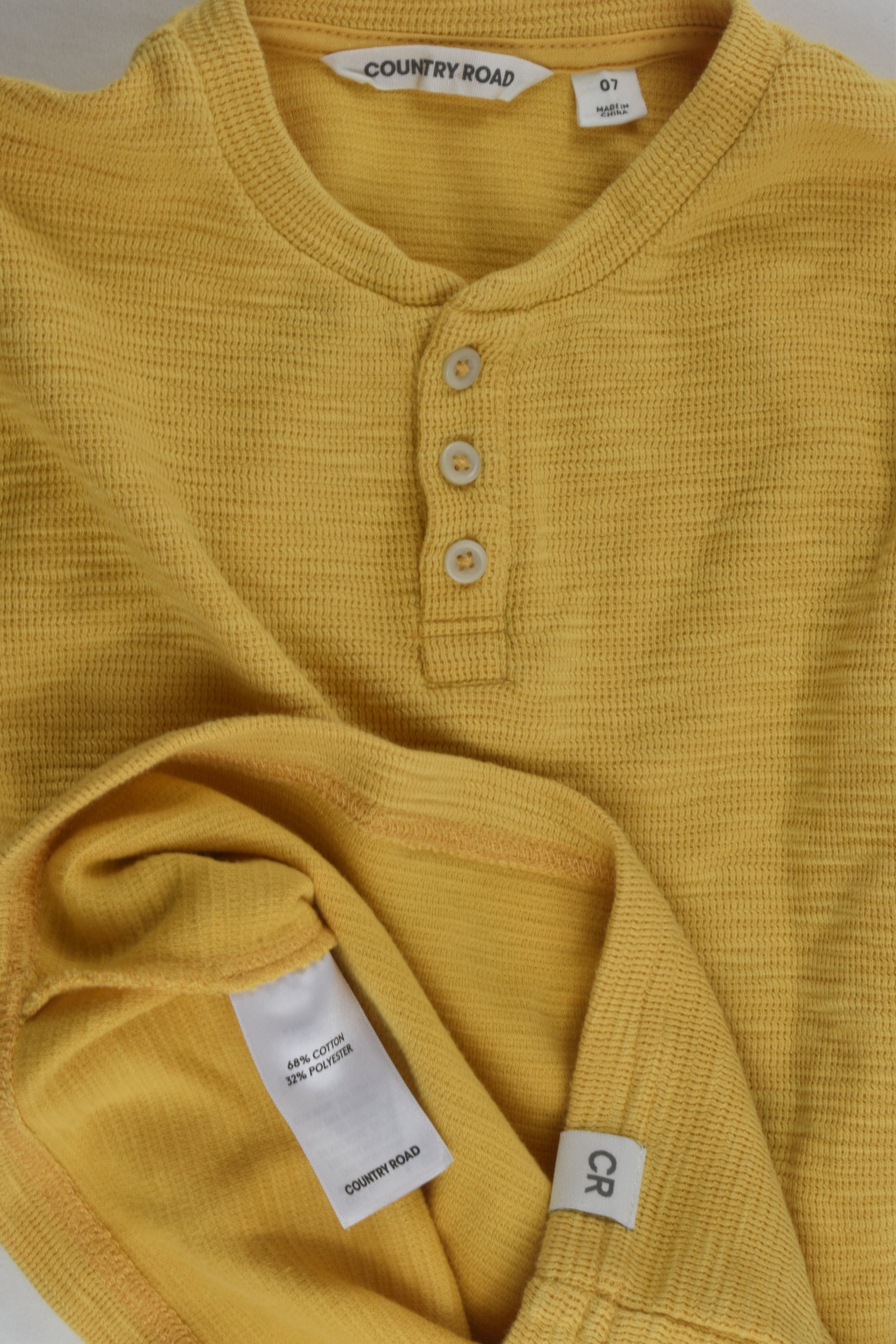 Country Road Size 7 Henley Top