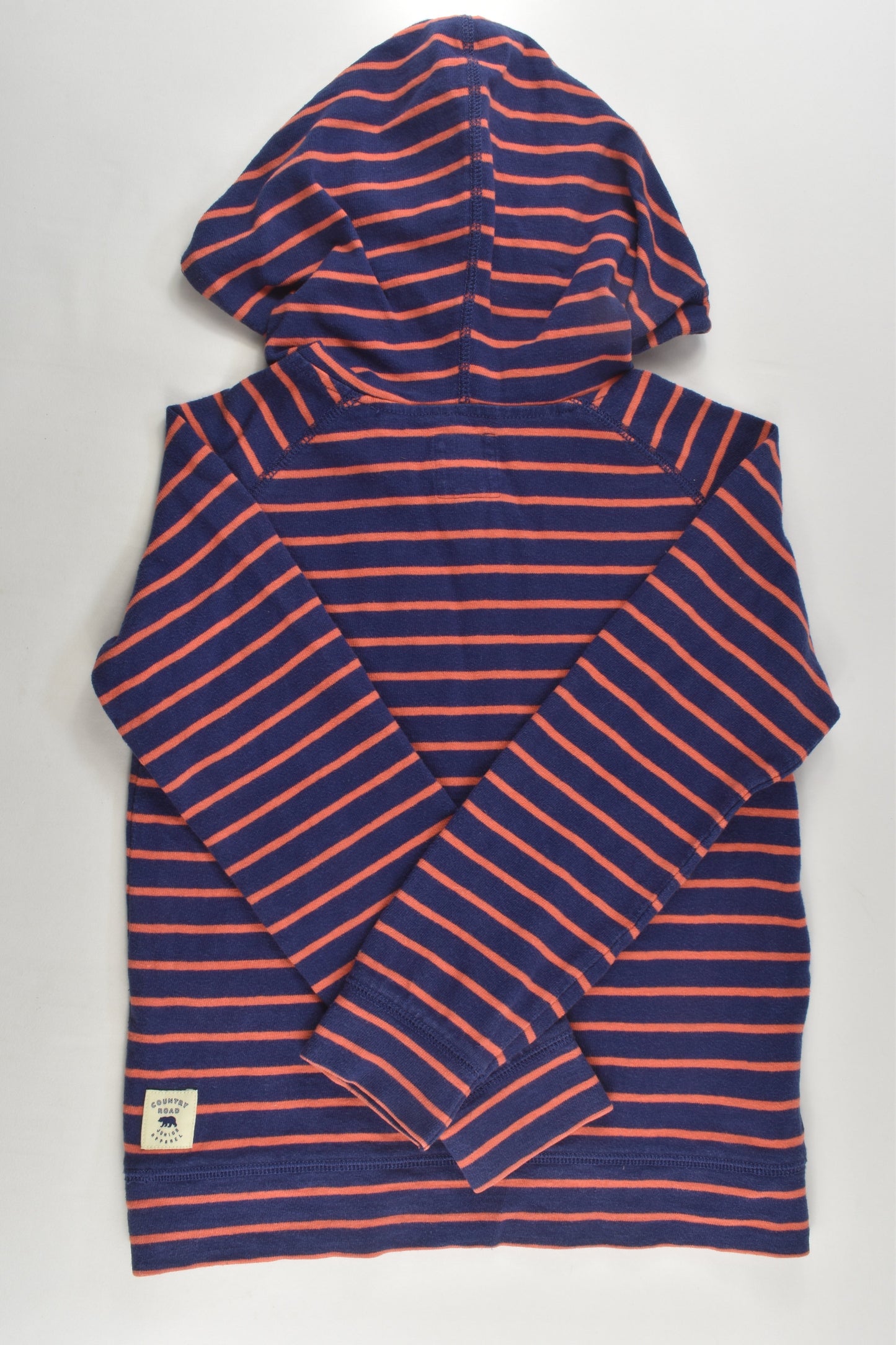 Country Road Size 7 Striped Hooded Jumper