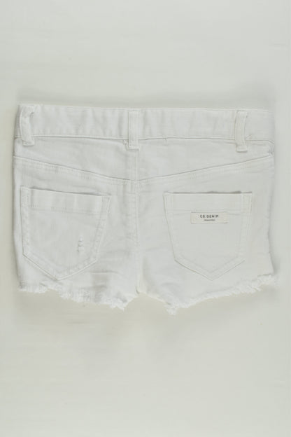 Country Road Size 7 White Denim Shorts