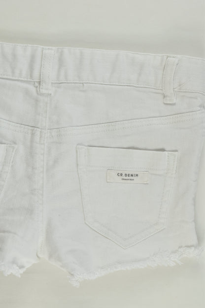 Country Road Size 7 White Denim Shorts