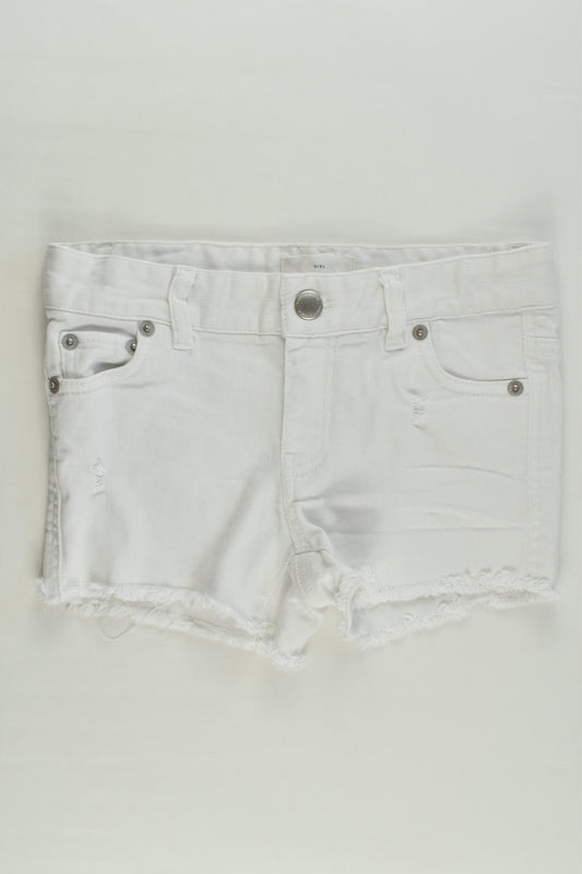 Country Road Size 7 White Denim Shorts