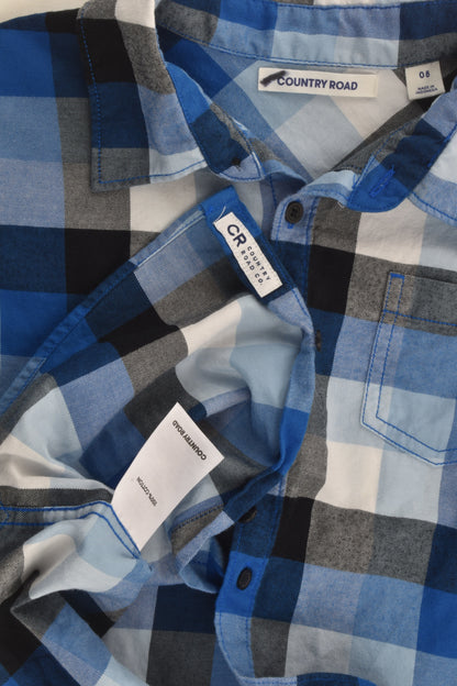 Country Road Size 8 Checked Shirt