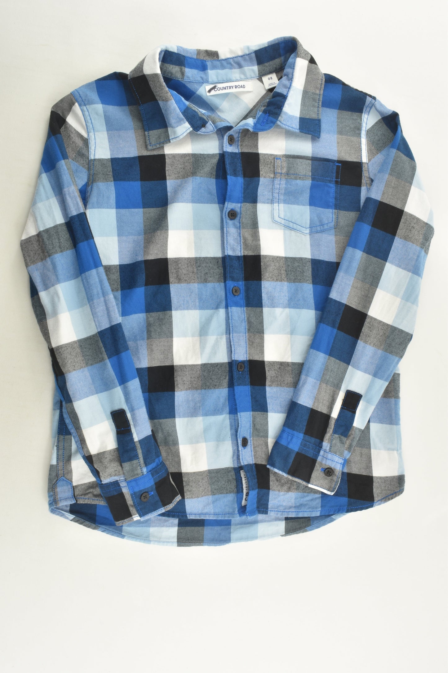 Country Road Size 8 Checked Shirt