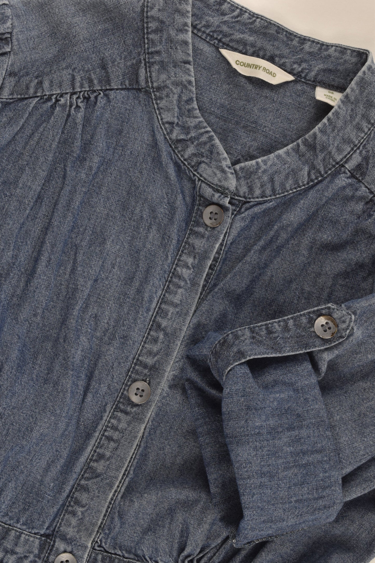 Country Road Size 8 Lightweight Denim Dress