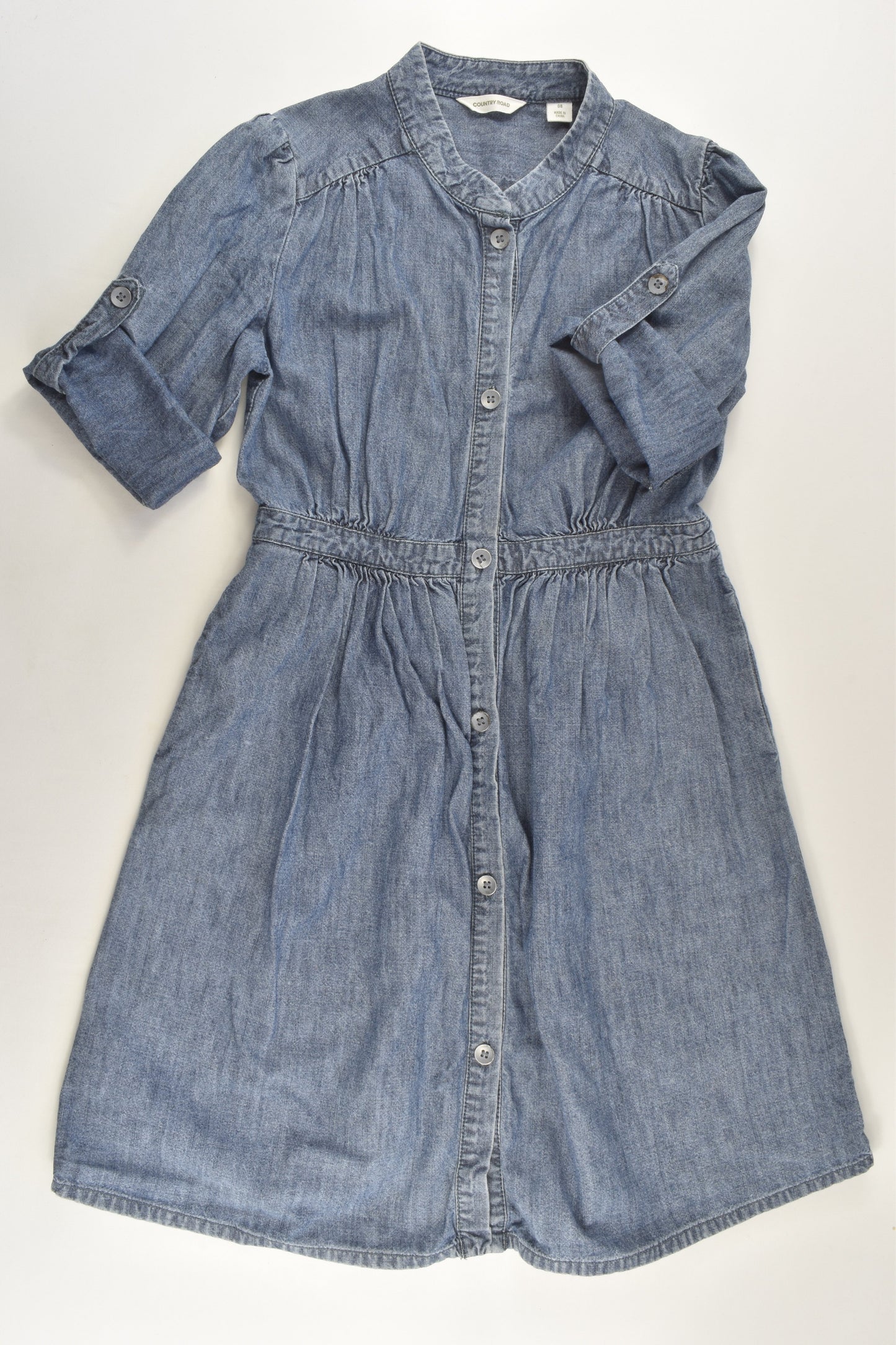 Country Road Size 8 Lightweight Denim Dress