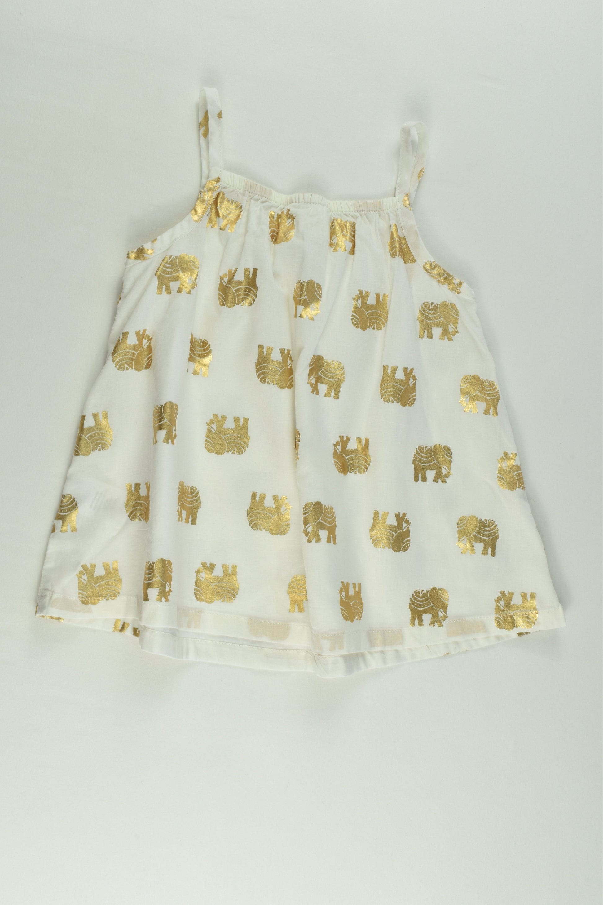 Crazy 8 Size 3 Elephant Blouse