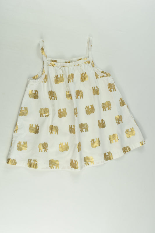 Crazy 8 Size 3 Elephant Blouse