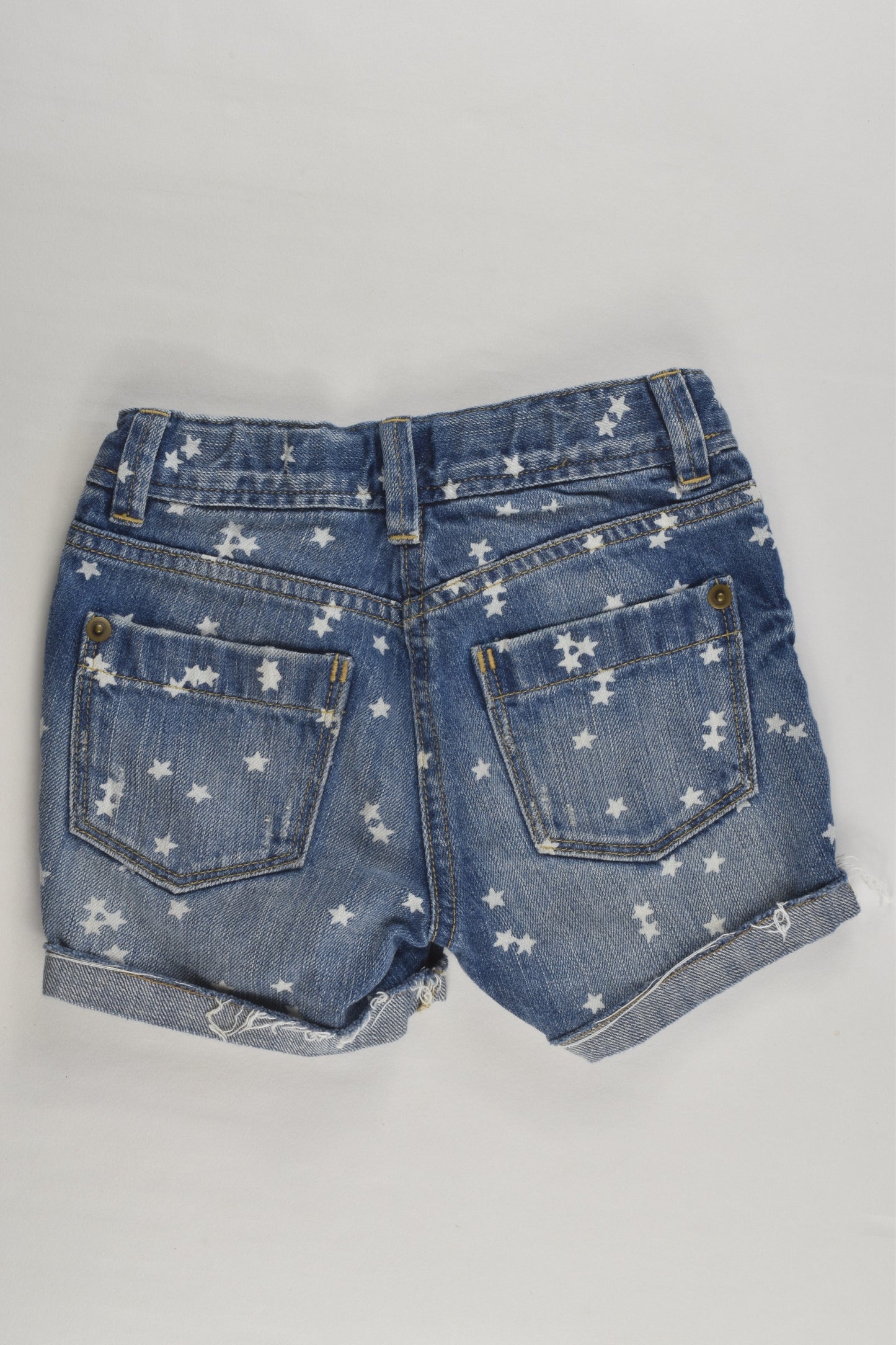Crewcuts Size 3 Stars Denim Shorts