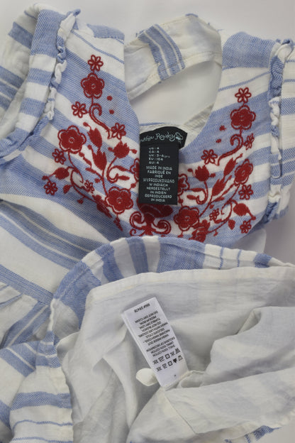 Cynthia Rowley Size 4 Lined Embroidery Dress