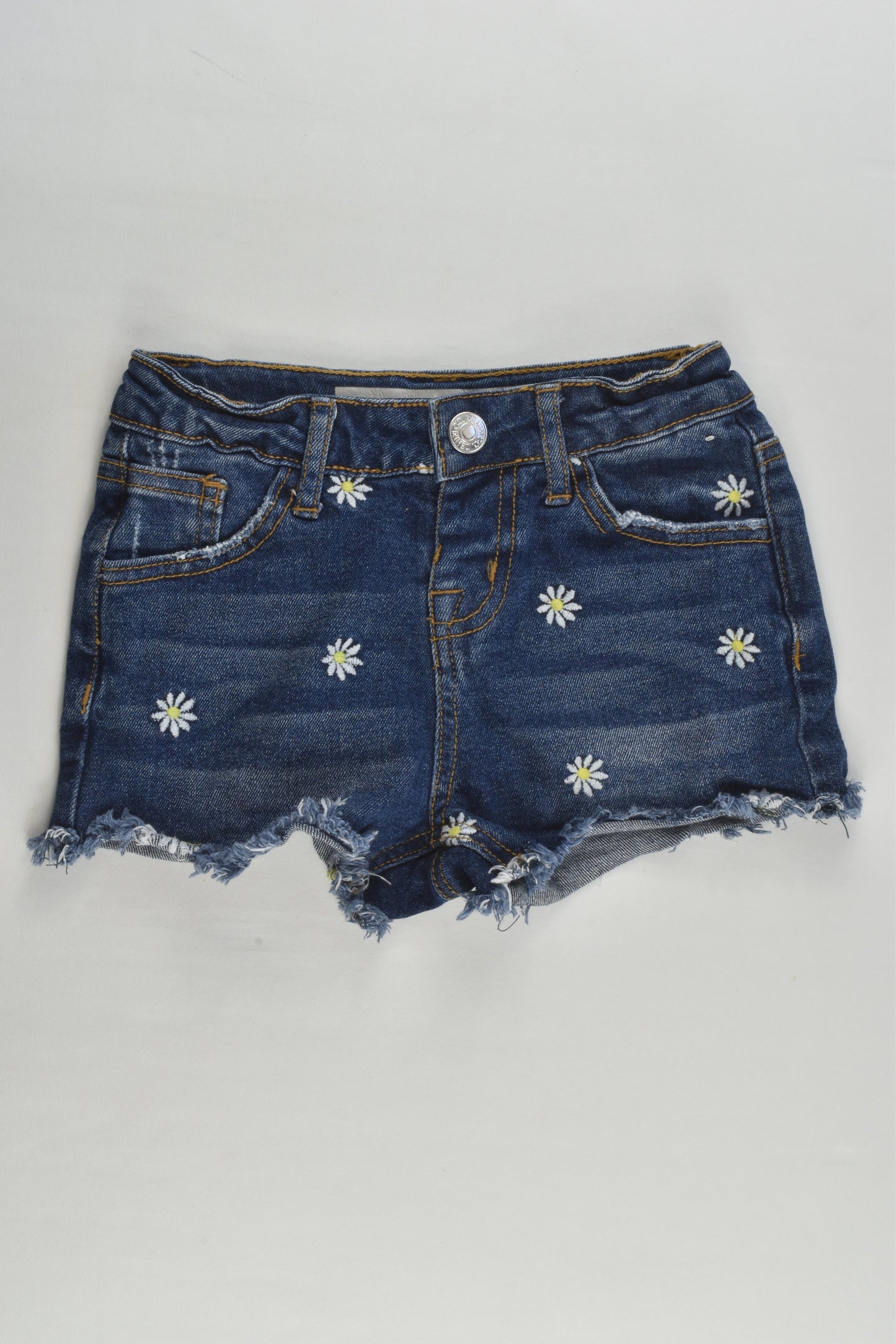 Denim Co Size 3-4 (104 cm) Daisy Denim Shorts