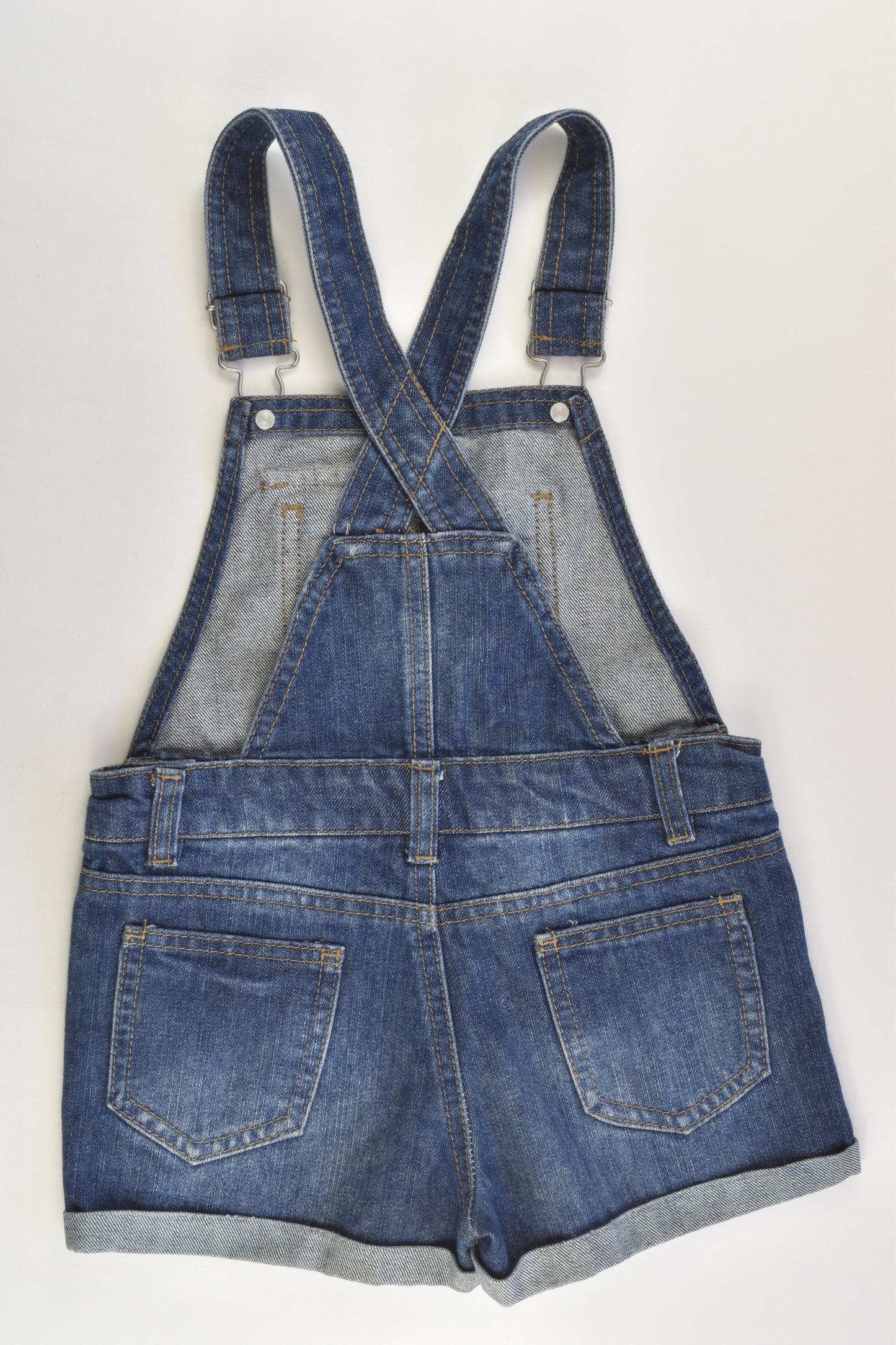 Denim Co Size 4-5 (110 cm) Short Denim Overalls
