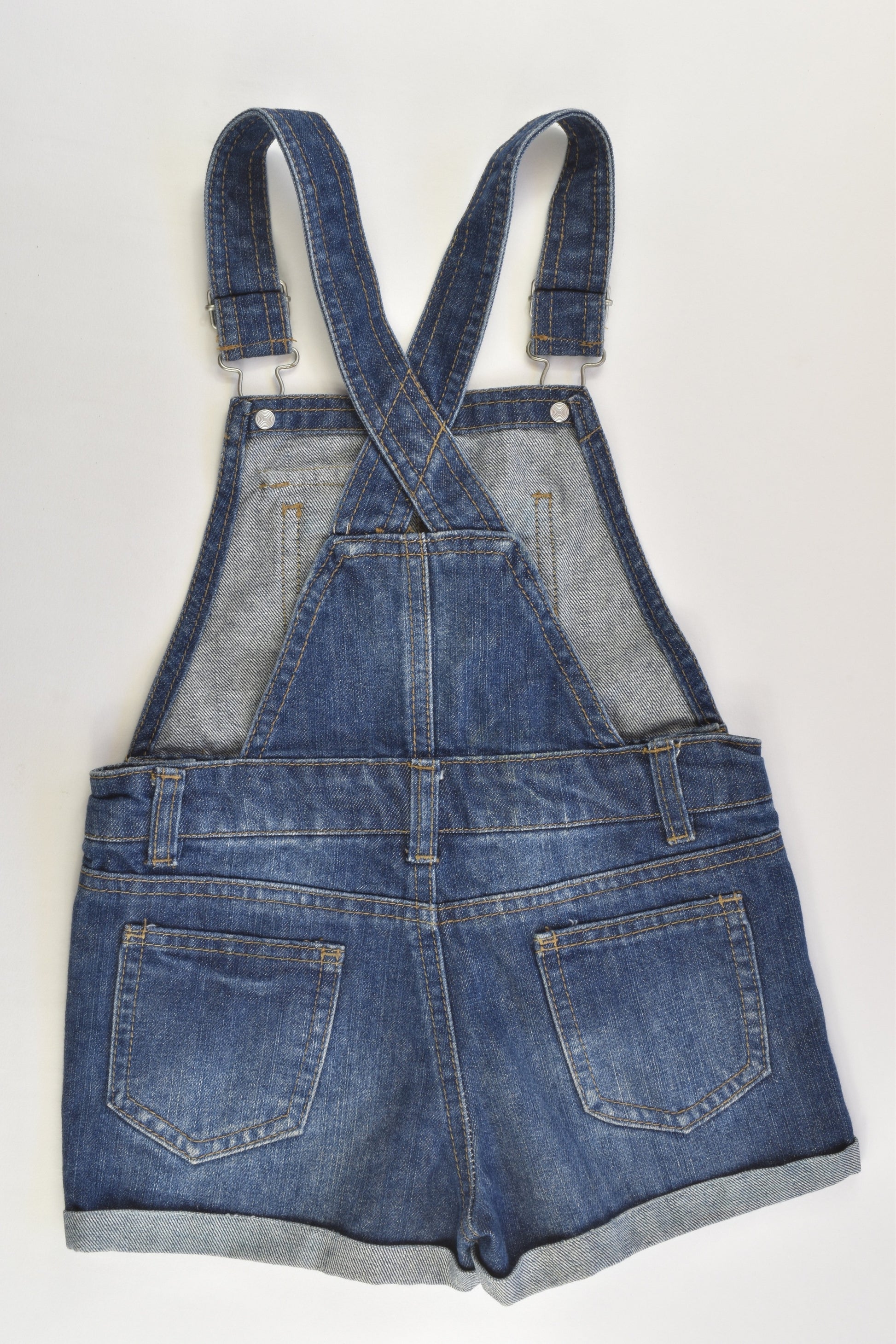 Denim Co Size 4-5 (110 cm) Short Denim Overalls