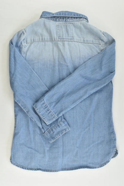 Denim Co. Size 4-5 (110 cm) Lightweight Denim Shirt