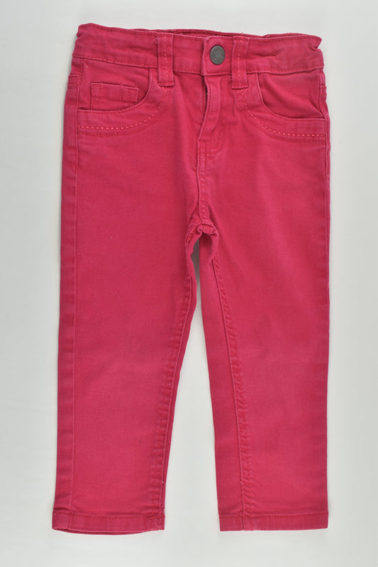 Denim Company Size 3-4 Pink Stertchy Pants