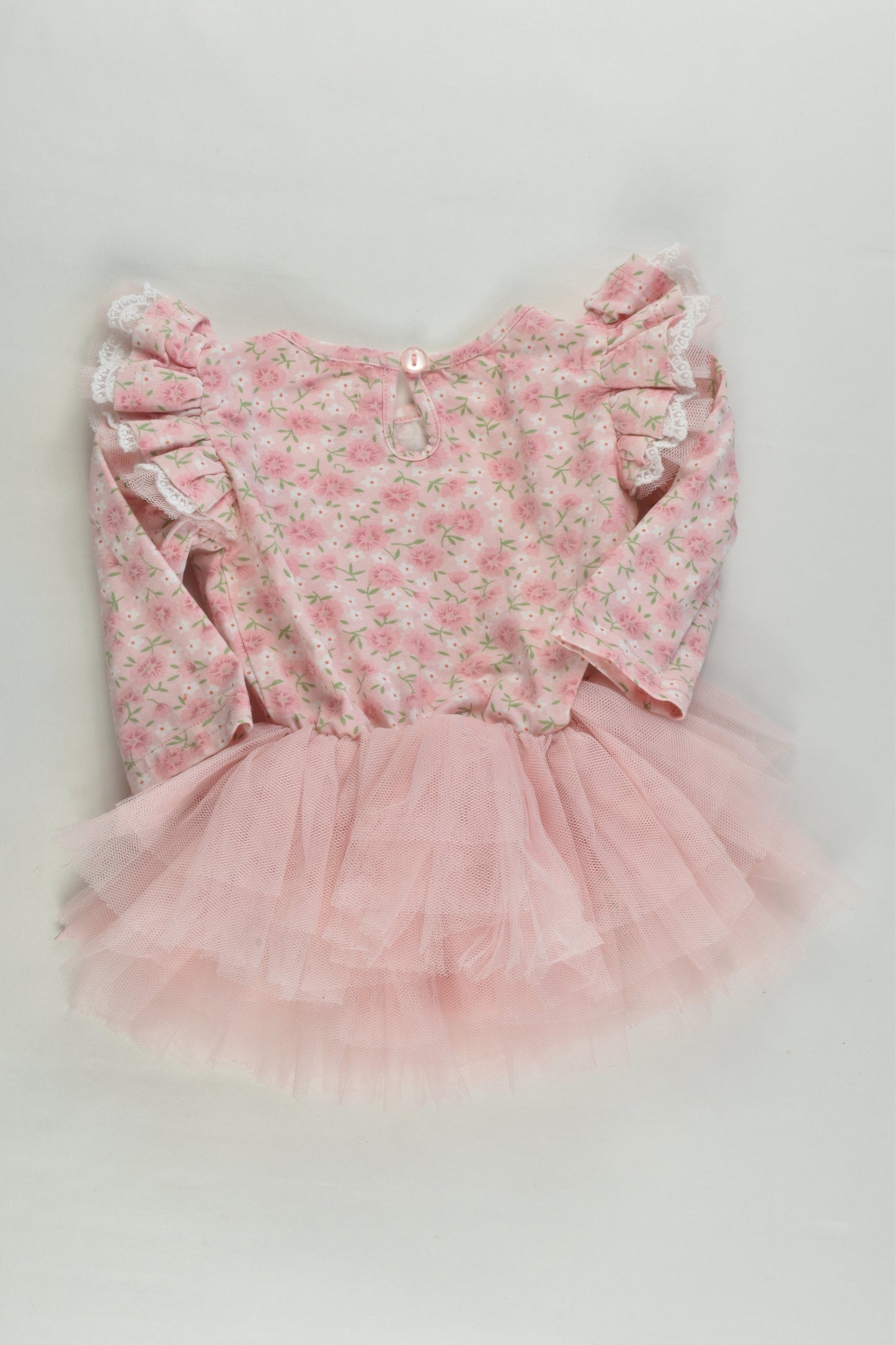Designer Kidz Australia Size 00 Floral Tutu Romper