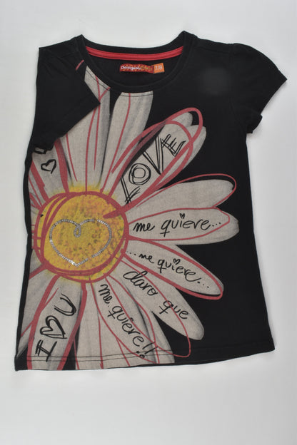 Desigual Size 7/8 Daisy T-shirt