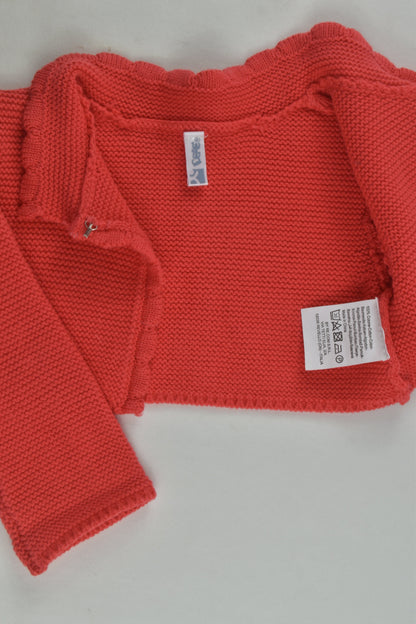 Dexe Italy Size 00 (6 months) Knit Cardigan