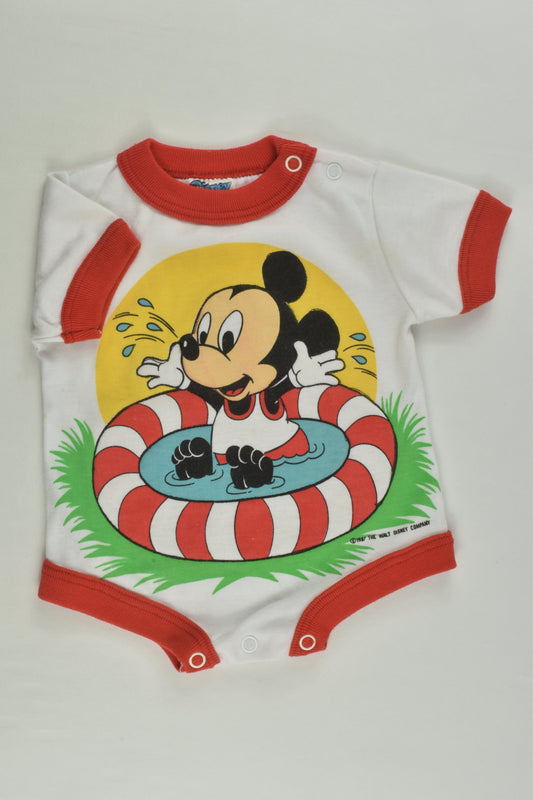 Disney Babies Size 000-00 Vintage Bodysuit