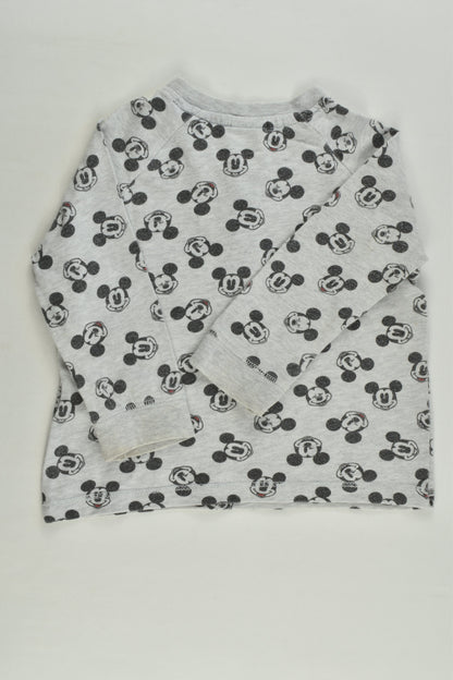 Disney Baby Size 0 (6-9 months, 74 cm) Mickey Mouse Top