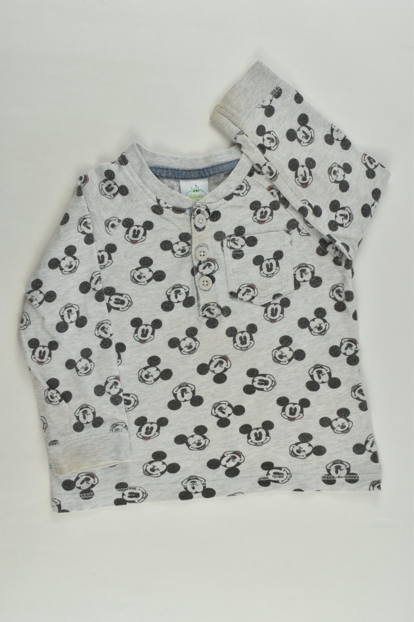 Disney Baby Size 0 (6-9 months, 74 cm) Mickey Mouse Top