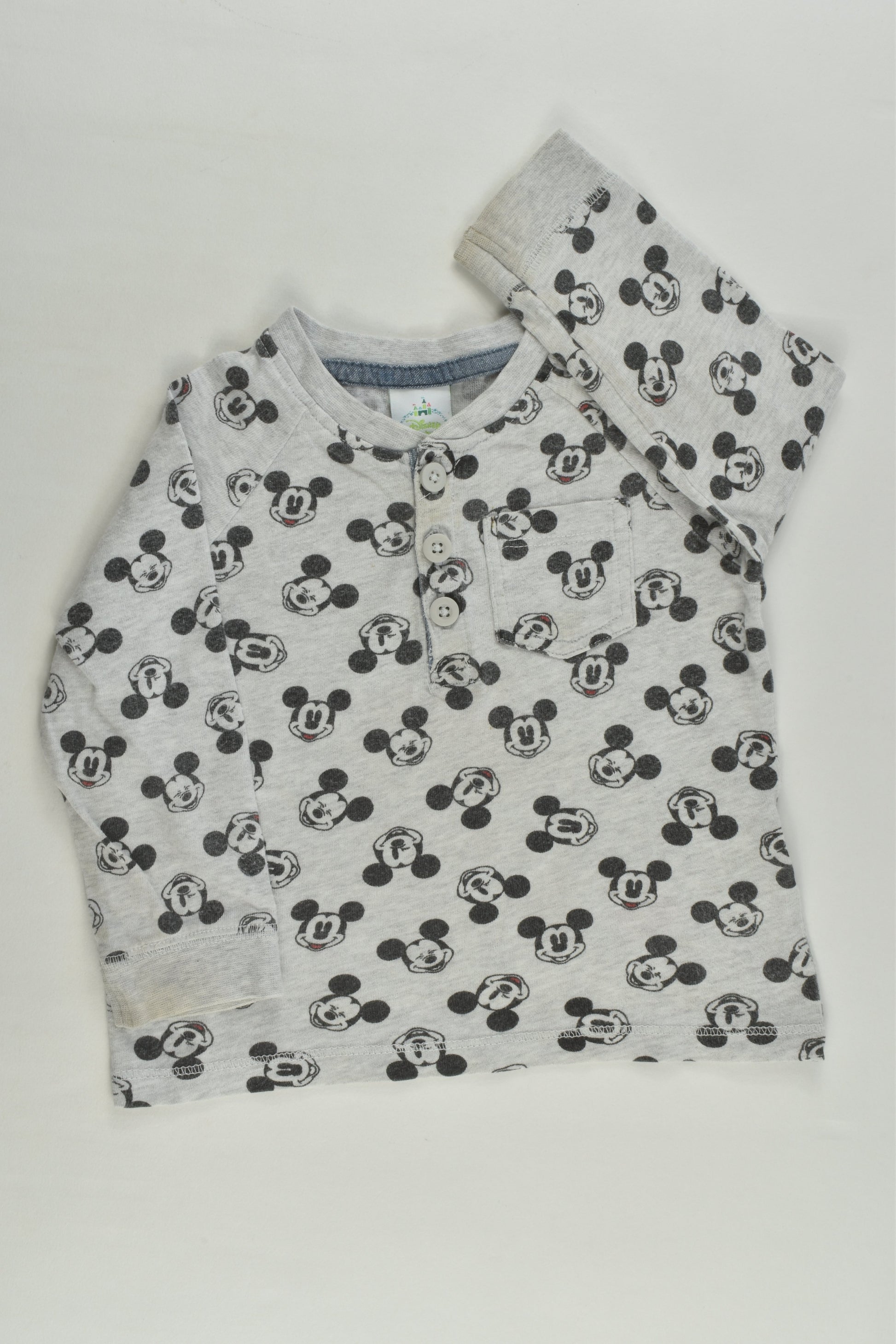 Disney Baby Size 0 (6-9 months, 74 cm) Mickey Mouse Top